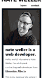 Mobile Screenshot of nateweller.com